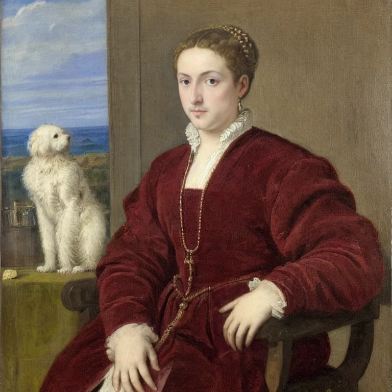 portrait of a girl,<lora:Saint_TitianV1:0.7>, st_titian_v1