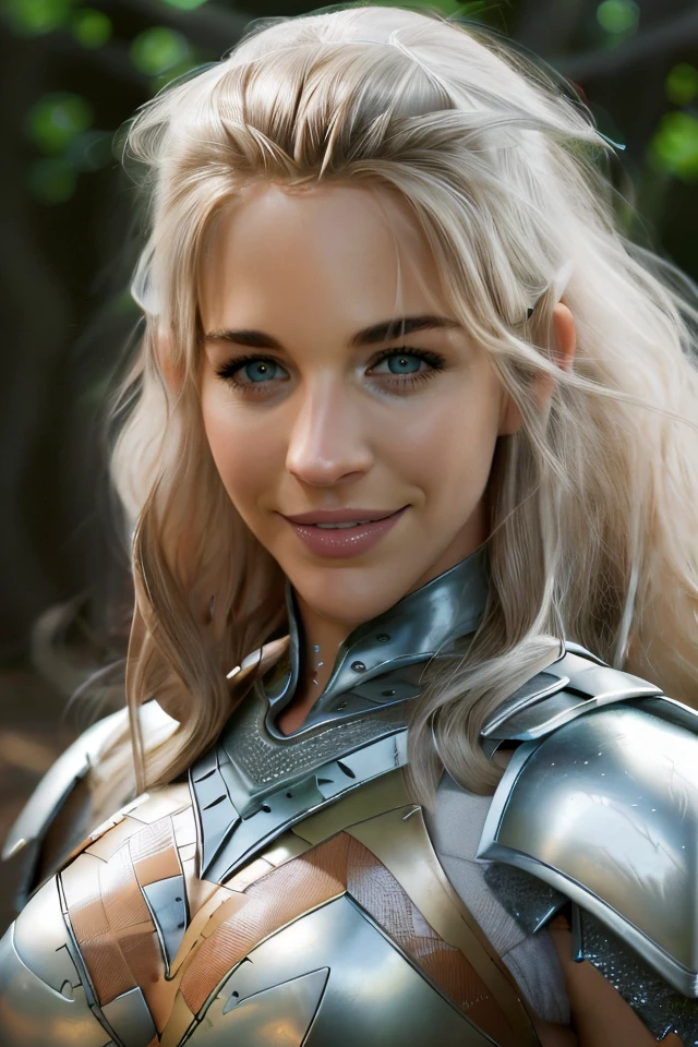A photo from woman_elizaveta wearing a (shiny:1.2) metal (armor:1.2),  looking at camera, best quality, photo, highly detailed, sharp focus, 8k, god rays, 8k high definition, high detail eyes, highest quality, skin texture, masterpiece, best quality, perfect lighting, cinematic lighting, (sharp focus:1.2), HDR, beauty, ultra-detailed, amazing, eos, skin_pores, <lora:Elizaveta_v3:1> <lora:more_details:0.2>