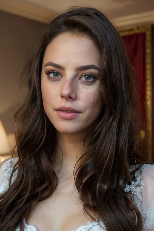 masterpiece, best quality, cinematic, volumetric lighting, very detailed, high resolution, sharp, sharp image, 4k, 8k, 35 mm,
<lora:KayaScodelario_lora_smf_v2-000007:0.9>, 1girl, portrait of k4y4sc0d3-smf, long hair, lips, brown hair, grey eyes, closed mouth, makeup