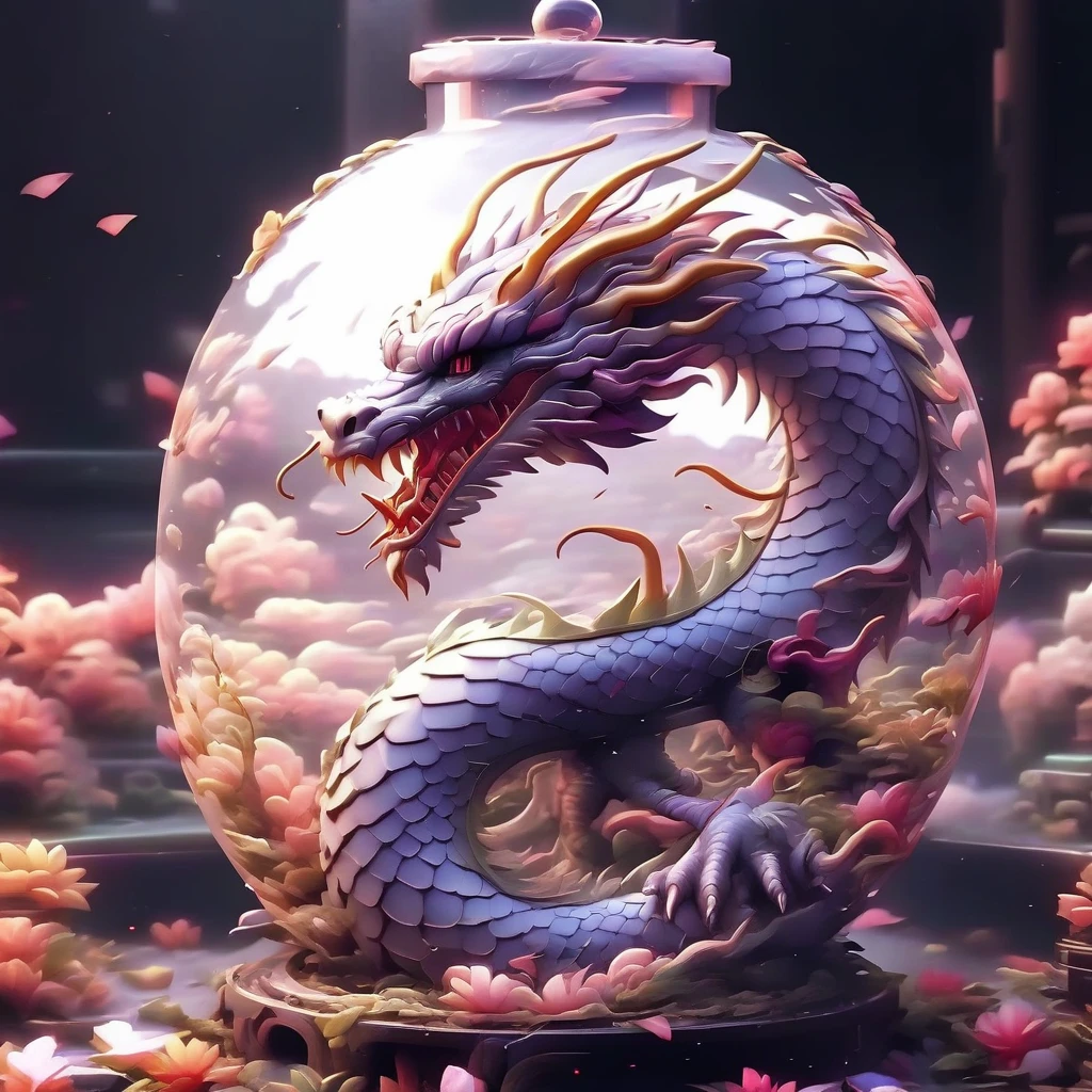 a (papercarvingcd, paper sculpture) chinese dragon, blue sky and white clouds, (solo:1.2), <lora:papercarvingcd-000005:1.0>, no humans, high quality, masterpiece, realistic, photorealistic, (indoors, on table)