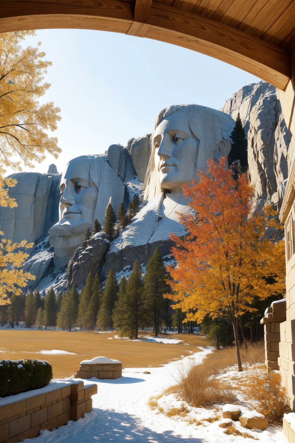 1girl, professional, Impressionism, lovely, landscape of a Cluttered Serious ([Coral Reef:Museum:3]:1.3) from inside of The Mount Rushmore, stylized, Byzantine roots and Zodiacal light in background, Snowy, figurativism art, (impressionism art stylized by Herb Trimpe:1.1) , Ultrarealistic, Satisfying, flat lighting, 800mm lens, Albumen, Gold Leafing, layered textures, 64K, wallpaper