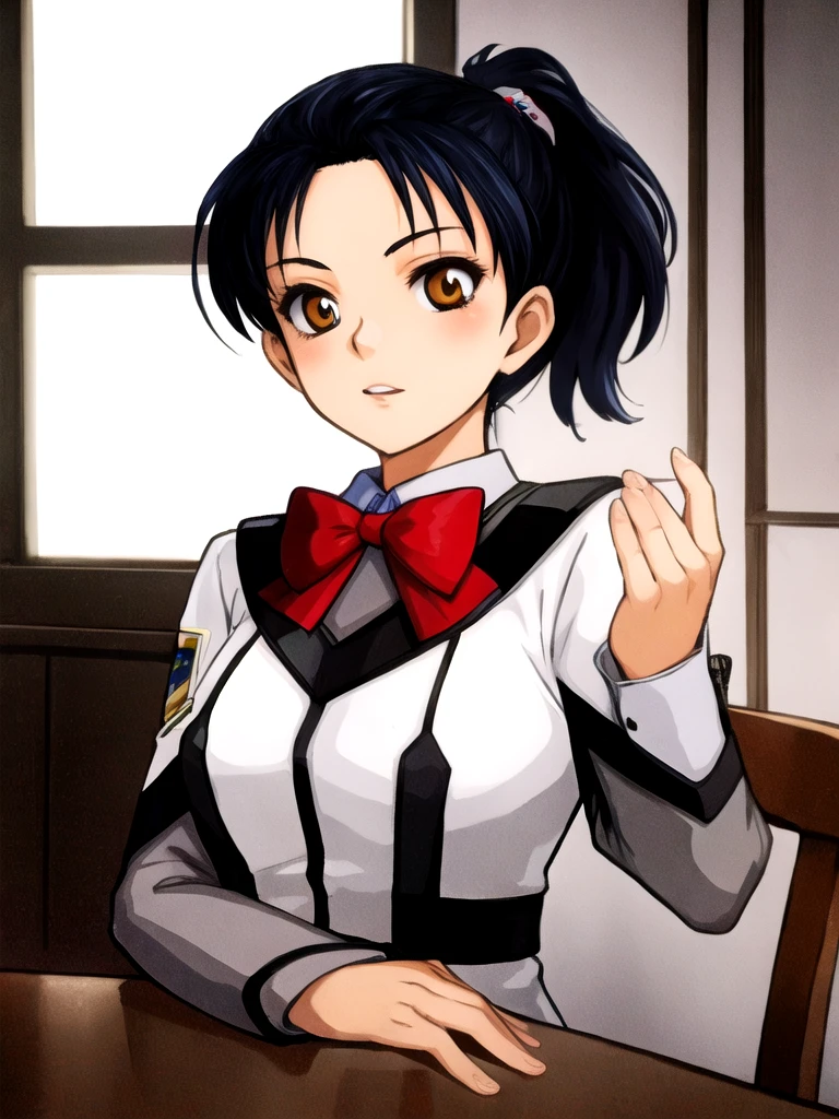 <lora:mai_shibamura_2024_2_4_2:1>\mai_shibamura\ 1girl,\uniform\