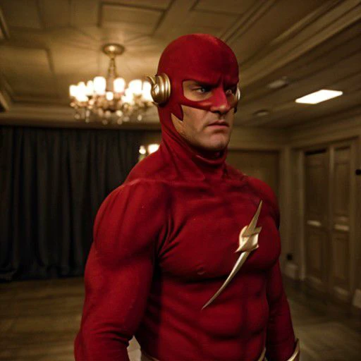 cinematic film still of Cinematic Film Footage
Flash90s
 <lora:Cinematic Film:1>
John Wesley Shipp The Flash a man in a flash costume standing in a room, shallow depth of field, vignette, highly detailed, high budget, bokeh, cinemascope, moody, epic, gorgeous, film grain, grainy