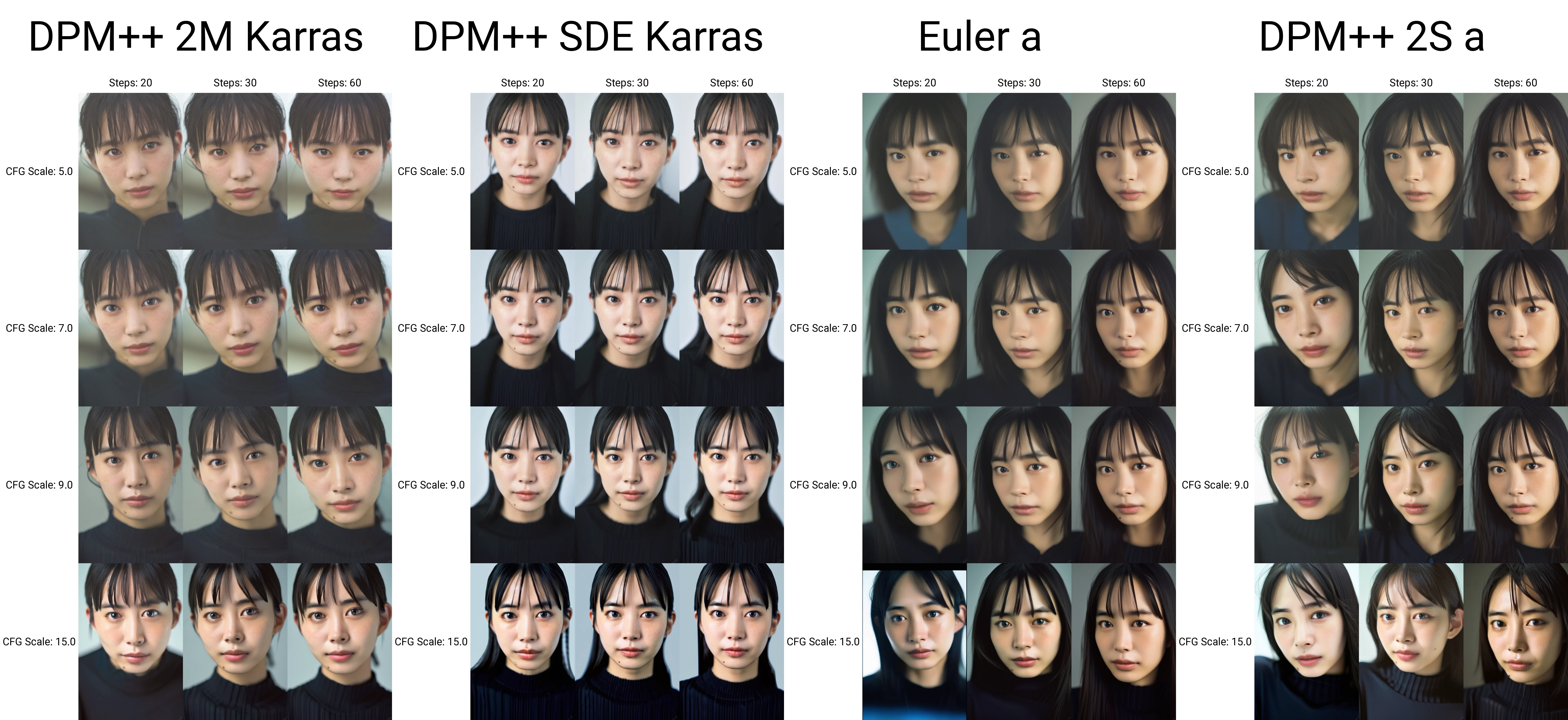 <lora:yaiba:1>A studio portrait of a yaiba, black hair, with black casual long-sleeved clothes, centered frame, medium close up 3:4, natural soft background color