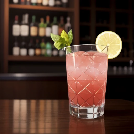 <lora:pink_grapefruit_ juice_with_ice_cube_v1:0.5>, ice cube, cocktail, glass, no_humans, realistic