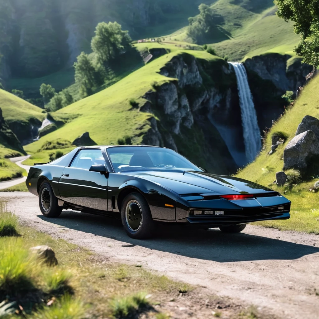 <lora:kitt1984XL:1> kitt1984 in a fantasy landscape