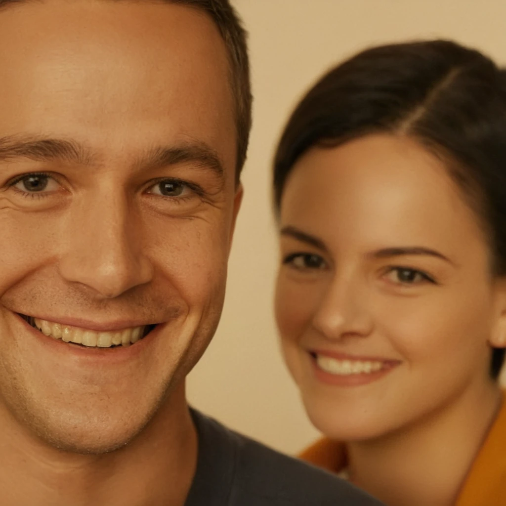 cinematic film still of <lora:Warm Lighting Style:1>
warm light,a man smiling and looking at a woman,warm lighting style,smile,short hair,black hair,1boy,male focus,teeth,grin,blurry,half-closed eyes,realistic,old,horror (theme),wrinkled skin 3200k, orange color, yellow color, warm color, straw color, golden color, shallow depth of field, vignette, highly detailed, high budget, bokeh, cinemascope, moody, epic, gorgeous, film grain, grainy
