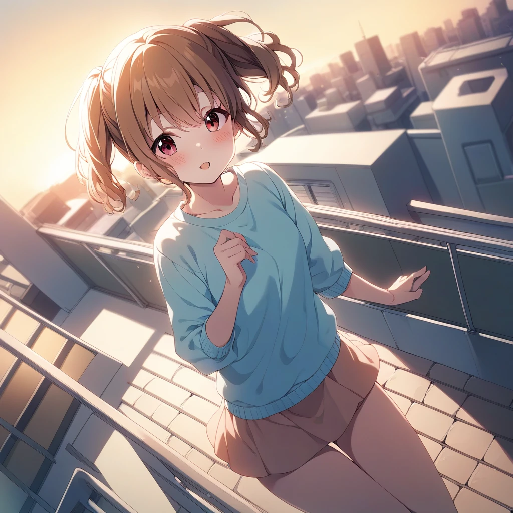 1girl, (((​masterpiece))), top-quality, top-quality, High Details, Hirasawa Yui, 1girl, two yellow hairpin, short hair, A brown-haired, brown-eyed, 独奏, Beach clothes, underwear, bikini, full body, full image, rainy weather, illustratio, comic strip, soothing tones, Subdued Color, Soft cinematic light, adobe lightroom, photolab, HDR, intricately and hyper-detailed、(((depth of fields))))。(((​masterpiece)))。(((top-quality))).)((ultra-detailliert)))。(((illustratio)))。(((takeout))).dynamic focus.big breasts.(((Skyscrapers))).(((A city scape))).(((Face of happiness))). open mouth.(((put hands on the hip))).(((up chest))).((afternoon glow)).((the setting sun)).