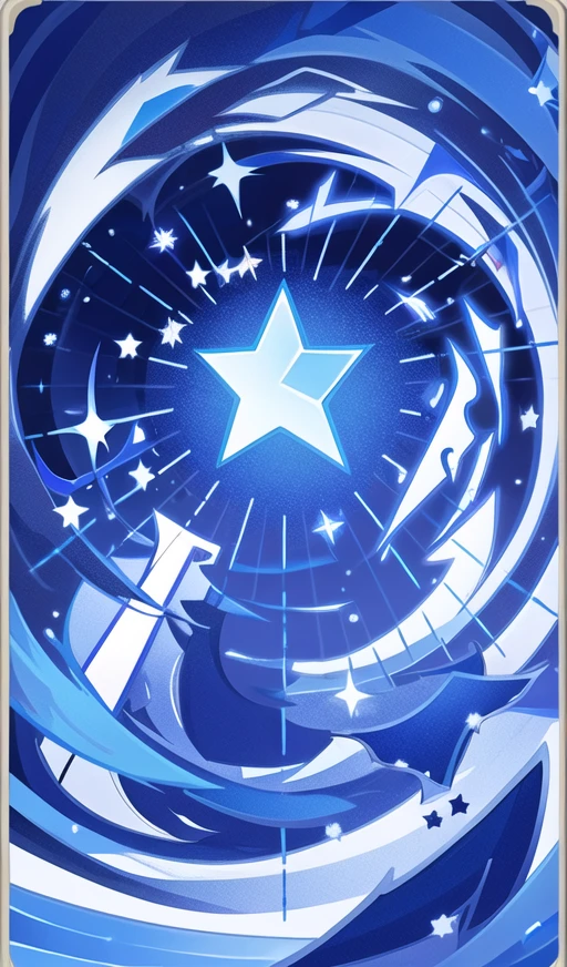 cardbg,no humans,star,(symbol),blue theme,weapon,<lora:äºæ¸¸å¡çèæ¯v1.0:0.7>,