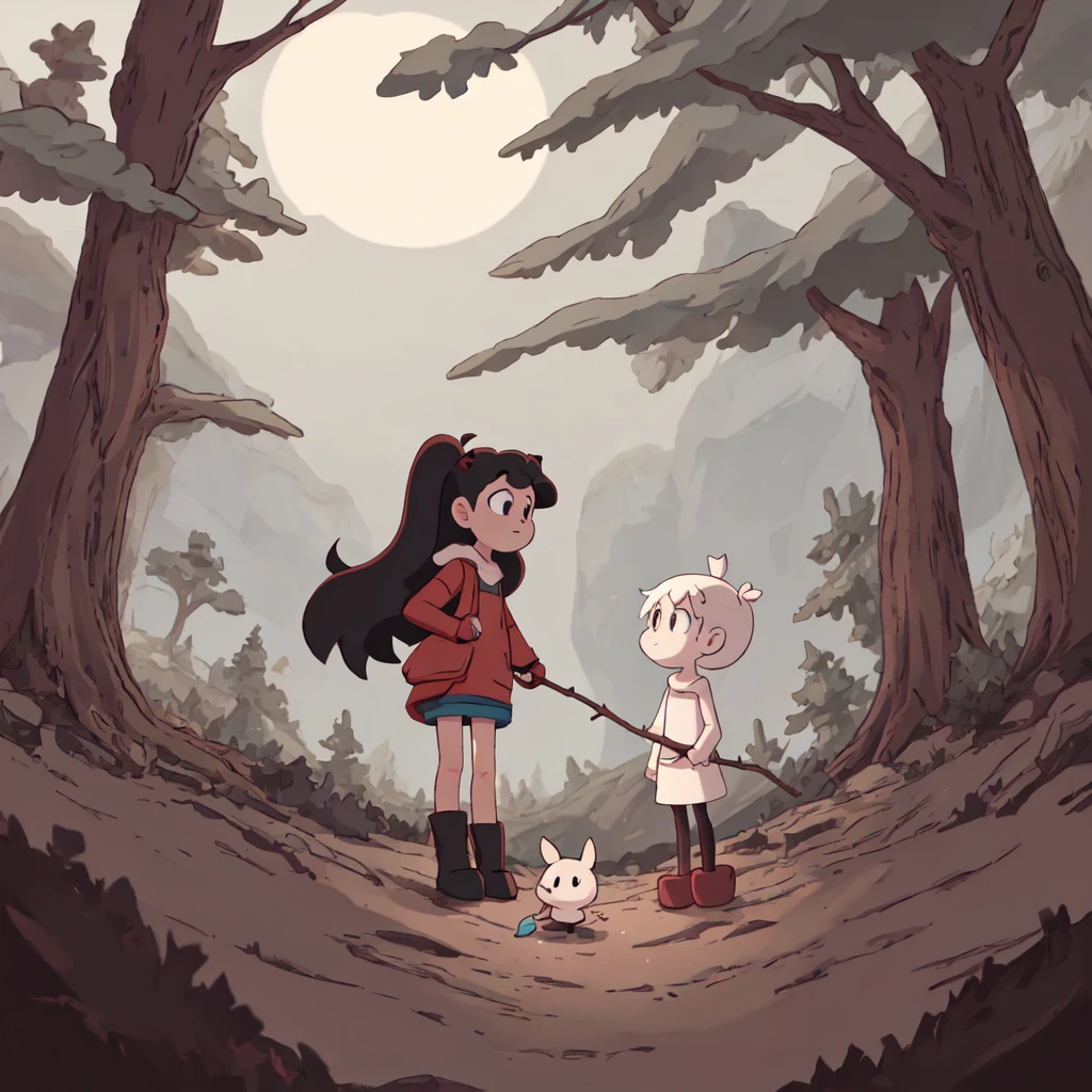 hilda, with twig, <lora:Hilda_Meina__1.5_512_36_fixed:1>