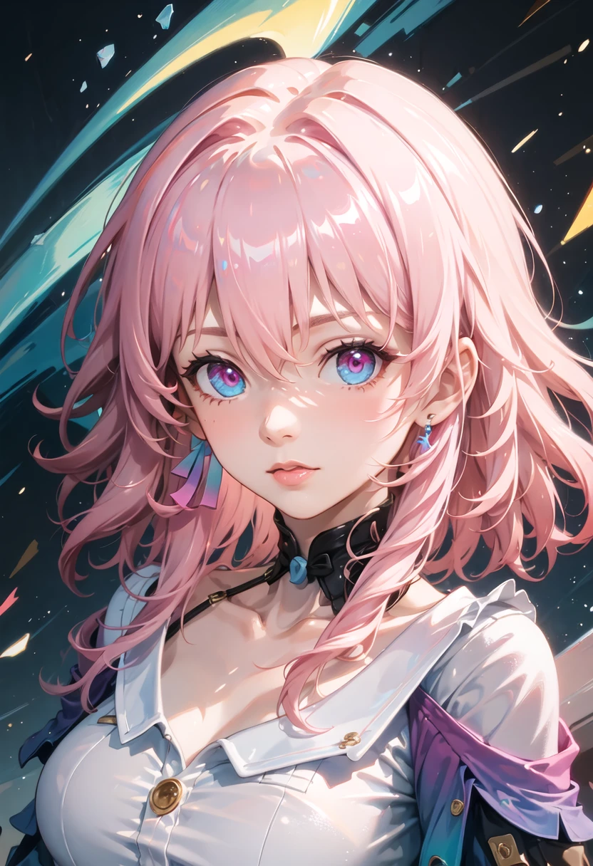 {safe:1.10}, best quality, masterpiece, highres, solo, {march_7th_starrail:0.90}, portrait, looking_at_viewer