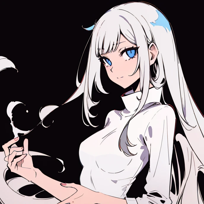 masterpiece, high quality, highres ,flat colors, simple background, <lora:flat colors:0.8>