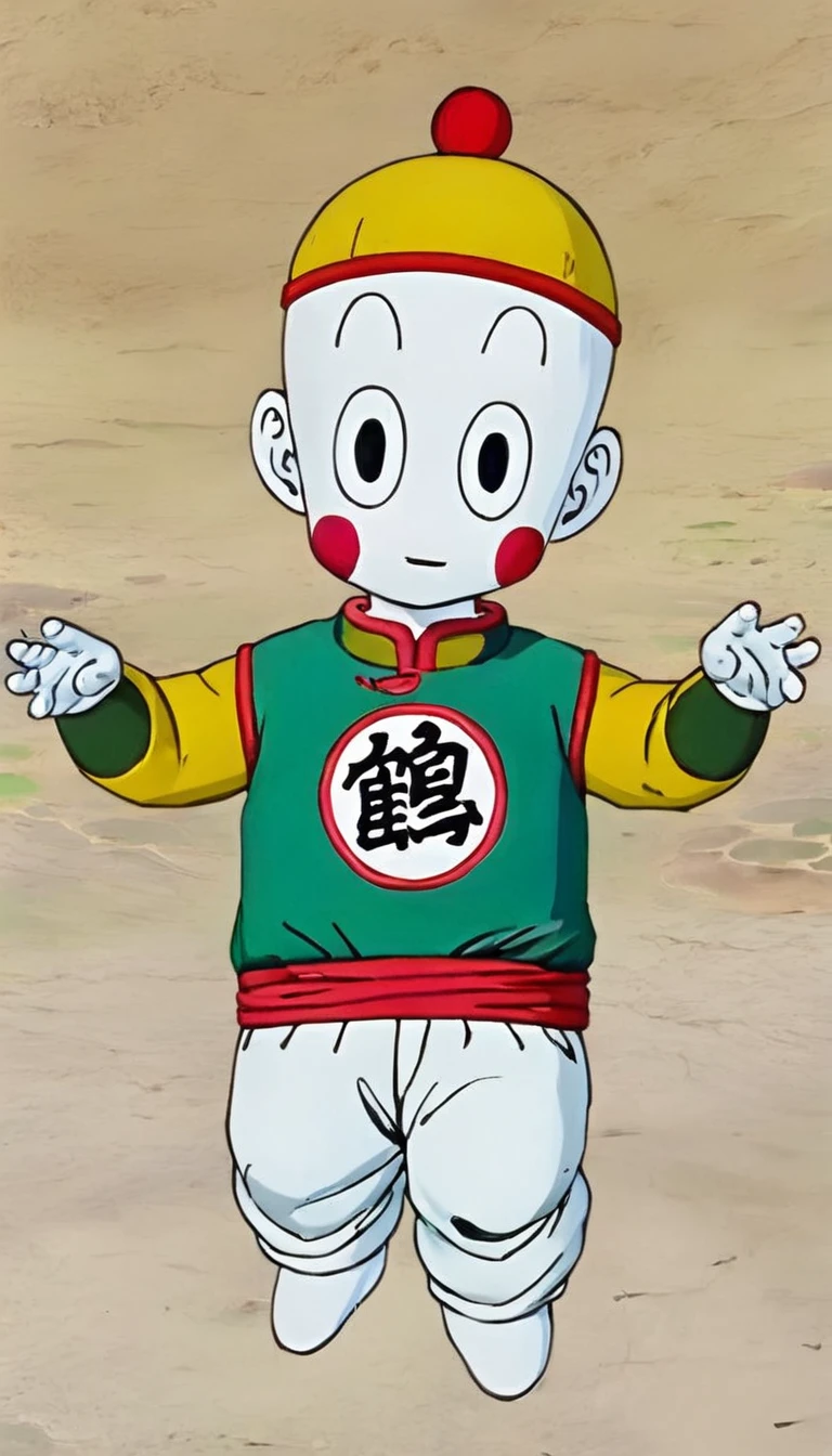 (((Masterpiece))), best quality, cowboy shot, perfect anatomy, (detailed face), outdoors, sunny, warm sunlight, painterly)) 1boy, shota, solo, smile, shotacon, ((shaved head)), cute