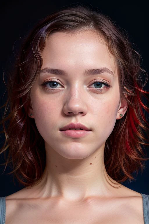Merger_liv_vismoore,
(headshot:1.2) portrait on a (plain dark background:1.2), (headshot:1.2), (face focus:1.1), intricate (beautiful eyes:1.2), (wide open eyes:1.1), Big eyes, clean photo, lighting from behind, (Red lighting from the left:1.3), (Blue lighting from the right:1.3),
bokeh, f1.4, 40mm, photorealistic, raw, 8k, textured skin, skin pores, intricate details <lora:epi_noiseoffset2:1>, epiCRealism
