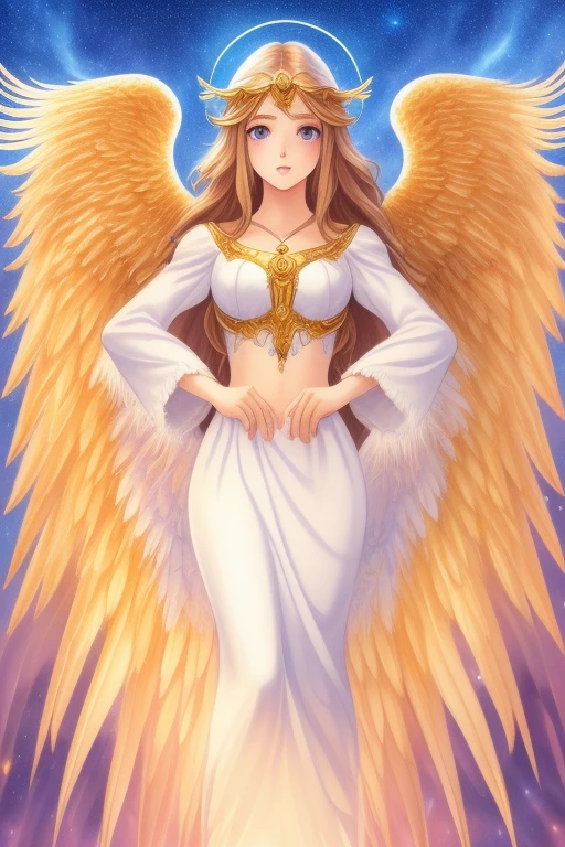 masterpiece, best quality, beautiful lighting, 1girl, solo, long hair, straight hair, breasts, lips, blunt bangs, small breasts, (extremely detailed CG unity 8k wallpaper), intricate, high detail, sharp focus, dramatic, beautiful girl, (school girl uniform), sunset, indoors, (school classroom, angel wings, mechanical halo, feathers falling from sky:1.4),