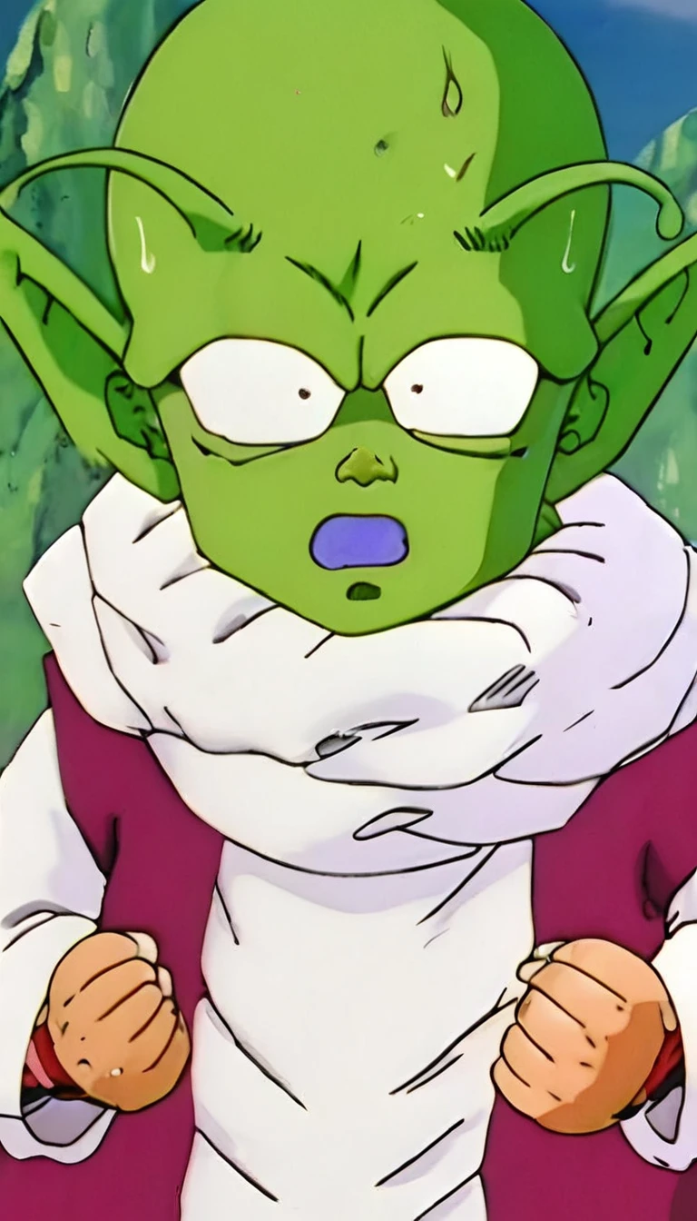 <lora:DendeXL:1> Dende upset
