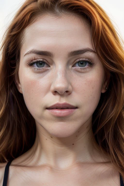 redhead haired woman with piercings holding a piece of chocolate, 8k artistic portrait photography, soft portrait shot 8 k, photography alexey gurylev, portrait shot 8 k, with freckles, ultra detailed portrait, close up portrait shot, freckles on the nose, piercing stare, by Andrei Kolkoutine, cinematic portrait, septum piercing, color photograph portrait 4k