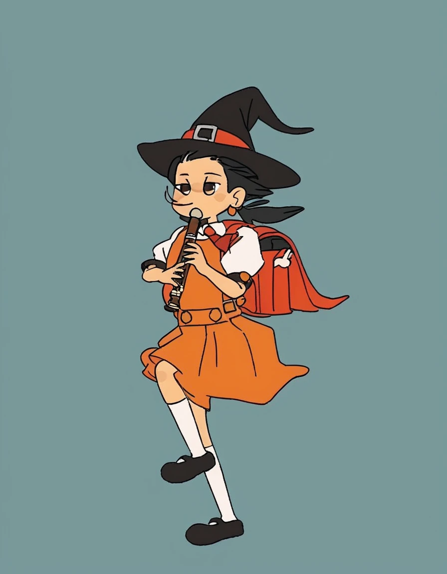swsb-style, Witch, playing recorder
