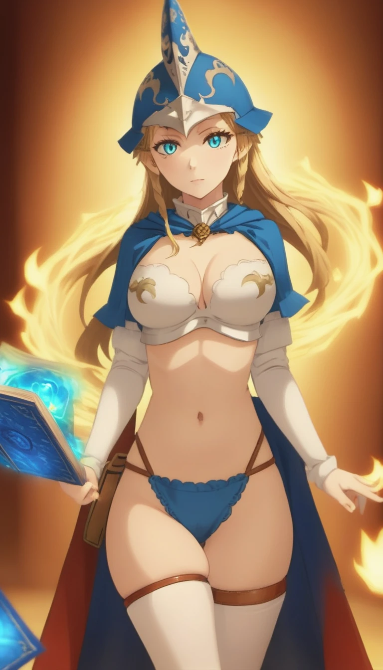 Role-playing game (RPG) style fantasy <lora:CRoseleiMascXL:.9>CRoseleiMasc, detailed eyes, helmet,<lora:nudify:1> <lora:underwear1_SDXL_V1:.4>underwear, panties, thong, detailed eyes, full body . Detailed, vibrant, immersive, reminiscent of high fantasy RPG games