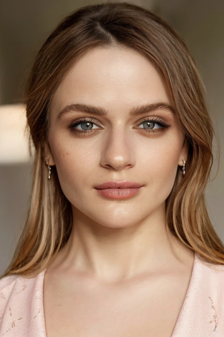 1girl, solo, face, portrait of woman, smirk, female focus, photorealistic, soft colors, masterpiece, high quality, (high detailed skin:1.1)
<lora:joey_king_lora_v01:1> joey99
