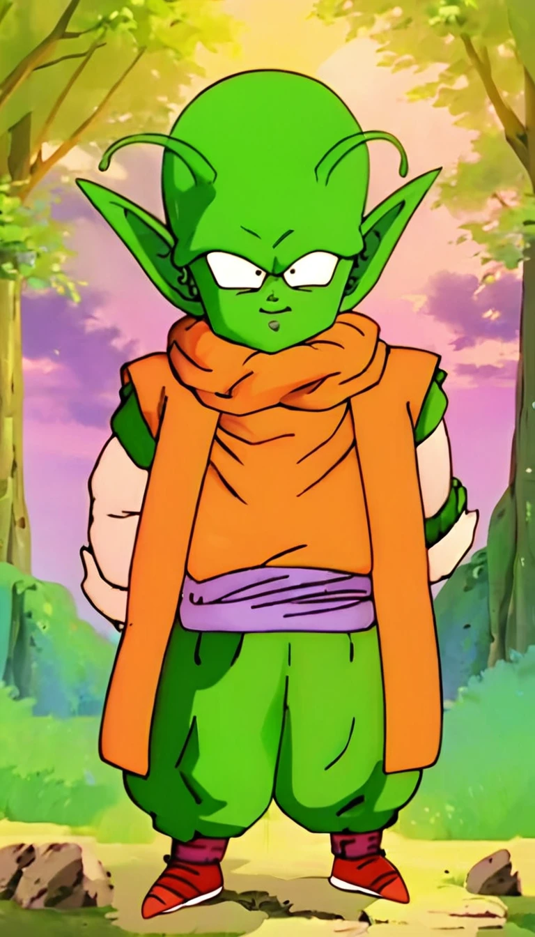 anime artwork <lora:DendeXL:1>dende green . anime style, key visual, vibrant, studio anime, highly detailed