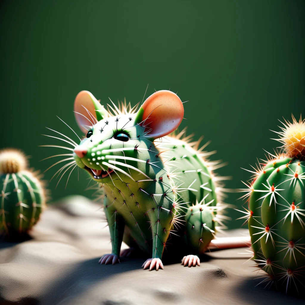 Cactexa rat cactus ful body<lora:Cactexa:0.7>
