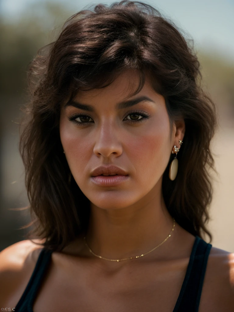 Realistic photo of a beautiful j4n1c3d woman,1girl,solo,looking at viewer,black hair,brown eyes,jewelry,earrings,lips,portrait,realistic,soft lighting, professional Photography, Photorealistic, detailed, RAW, analog, sharp focus, 8k, HD, high quality, masterpiece<lora:j4n1c3d:1.0>
