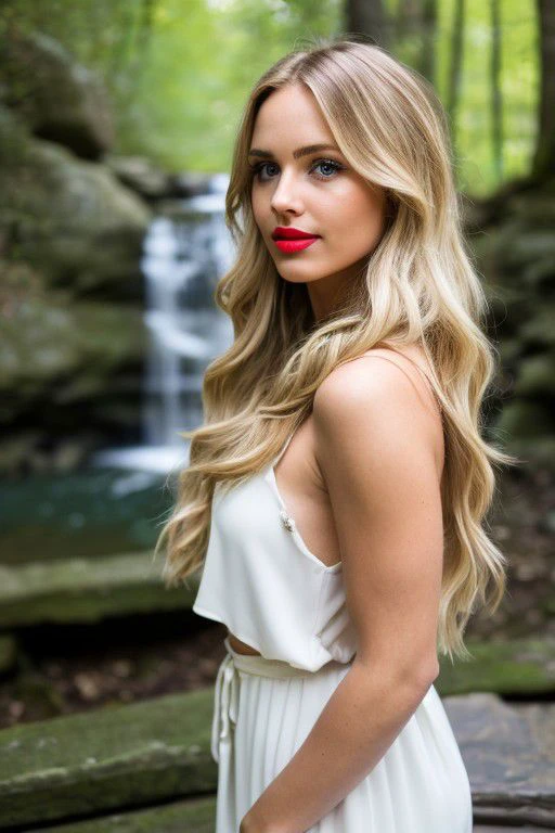 masterpiece, best quality, 18 year old Russian girl, young, Hands in Esposas (WomanWifeBlonde , wavy, Medium length hair without styling, Bracelet on left wrist, Necklace around the neck, His skin was covered with goose bumps., pretty face, thin body, shapely legs, tears in the eyes, Apply mascara around your eyes. ,Stunned, frightened look , tears, Hysterism, fear, Requests for mercy,sunny weather,bionde,sun tanning,((sunglasses)),((in a garden)),(showing vagina)
