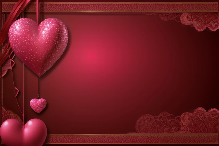 <lora:Valentine_v1:0.8> romantic background for valentine, hearts, red, pink,