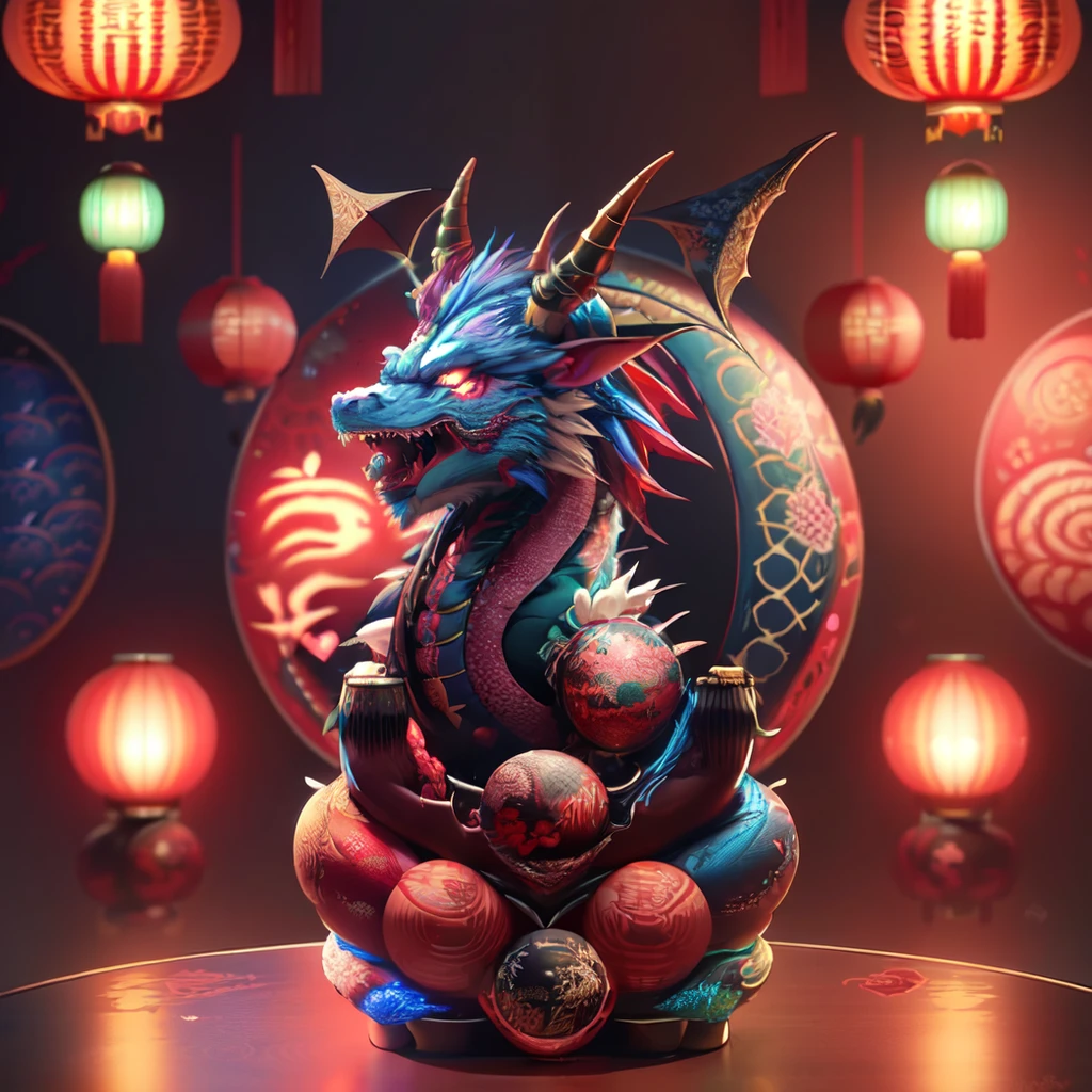 LunarValentineStyle,picture of a monster energy bottle with dragon style on it,open mouth,blue eyes,flower,heart,horns,english text,no humans,sparkle,fangs,orange flower,lantern,monster energy can,dragon,paper lantern,eastern dragon,  <lora:LunarValentineDragonStyle:1>,masterpiece,epic,neon lights,detailed