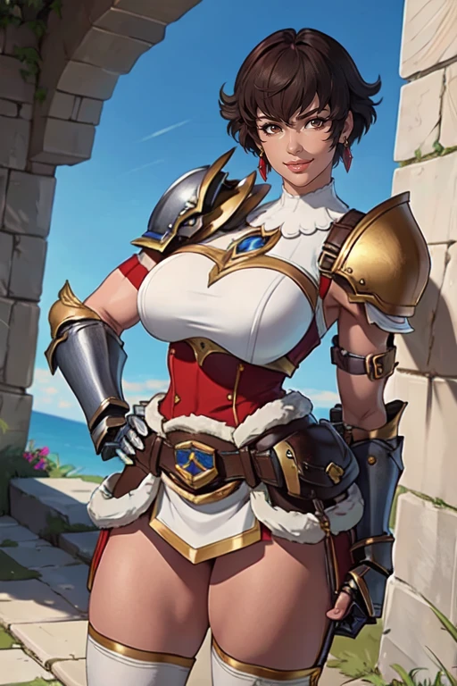 (Browsing Caution), (RAW Photos), (Realistic), (Photorealistic), Ultra-high resolution, masterpiece, Highest quality, Portraiture, facial Portraiture, Perfect lighting, Detailed lighting, Dramatic Shadows, Ray Tracing, Pure Eros Face_v1, Urzan-6500-v1.1, ((smile)), random sexy pose, cowboy shot, looking at viewer, ((wearing a erotic Gladiator costume)), ((in Rome Arena)), (((half open mouth))),