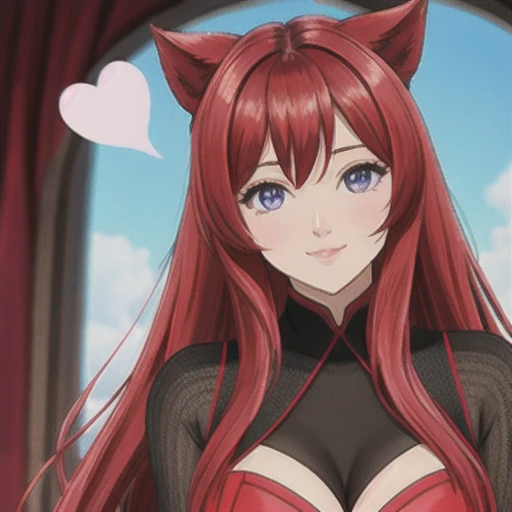It's hard to see in a crimson love