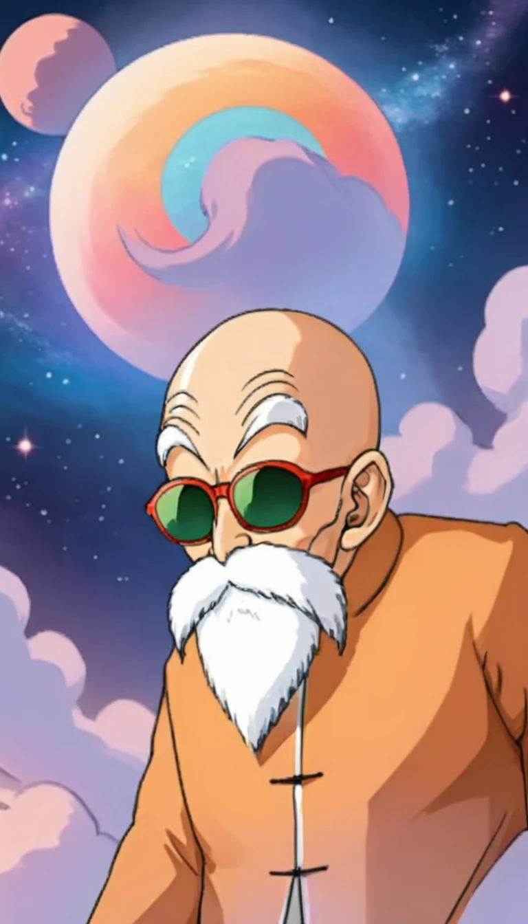 ethereal fantasy concept art of <lora:MasterRoshiXL:1>masterroshi . magnificent, celestial, ethereal, painterly, epic, majestic, magical, fantasy art, cover art, dreamy