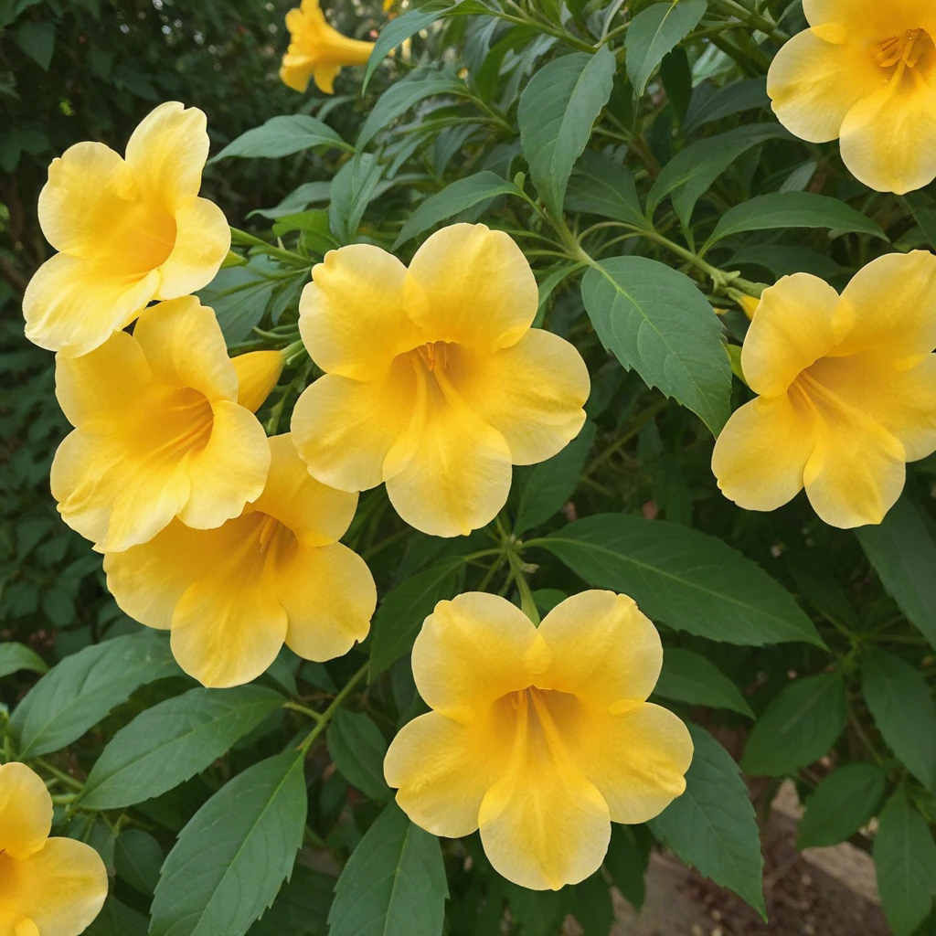 <lora:tecoma SDXL-000010:0.4>
best quality, masterpiece, master of epic, high quality, highres, tecoma, flower,