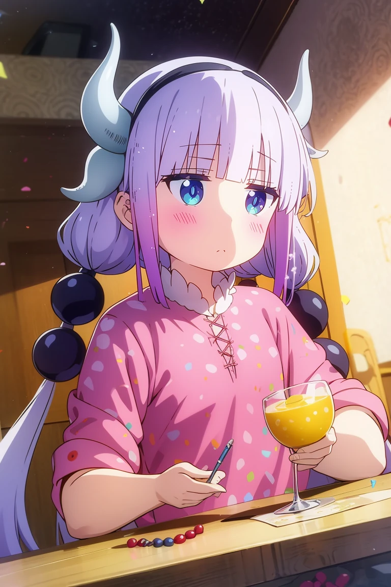 masterpiece, absurdres, official art,
kanna,hairband,beads,twintails, 
<lora:Kobayashi-san Chi no Maidragon_kanna:0.7>
Arabian Nights Bazaar