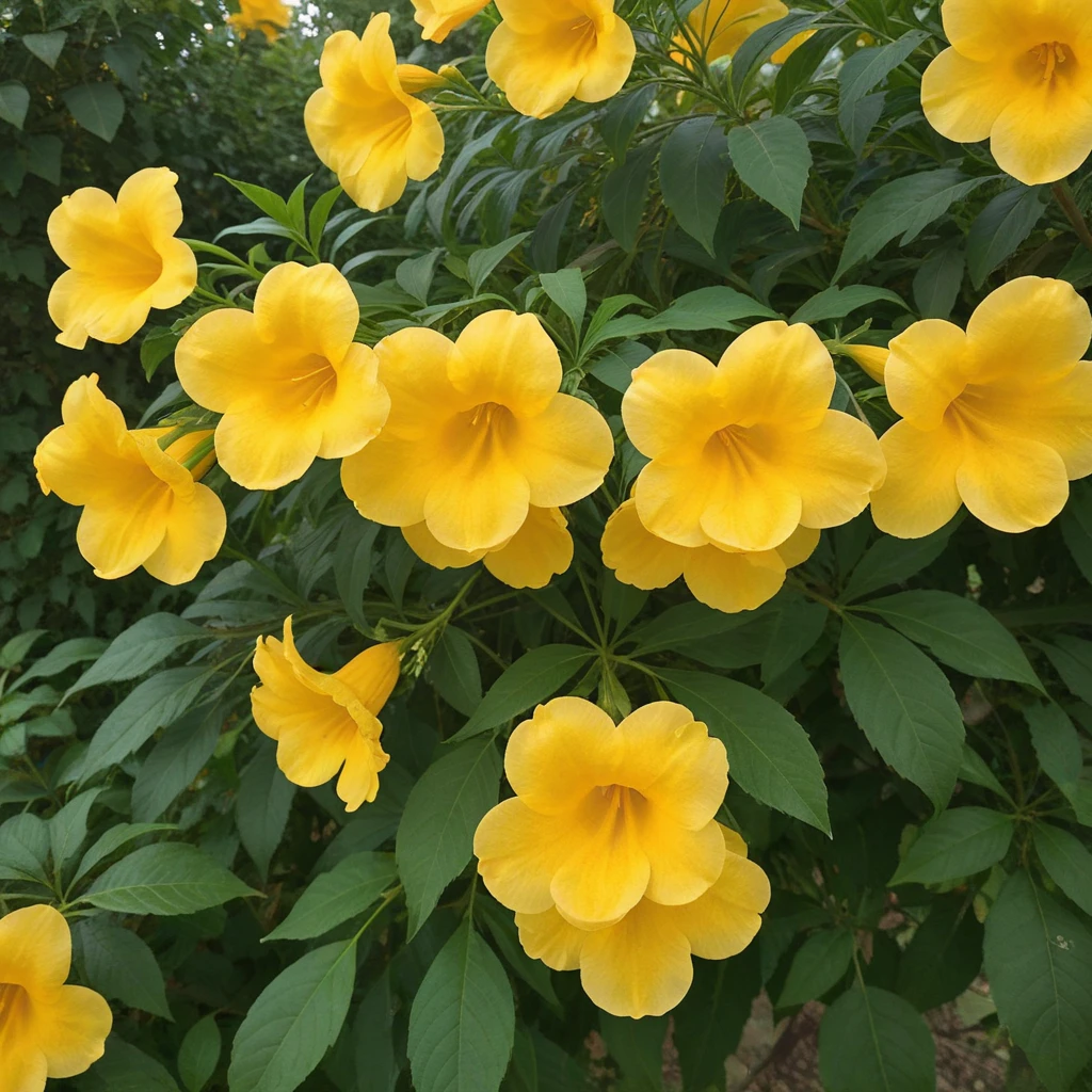 <lora:tecoma SDXL-000005:0.4>
best quality, masterpiece, master of epic, high quality, highres, tecoma, flower,