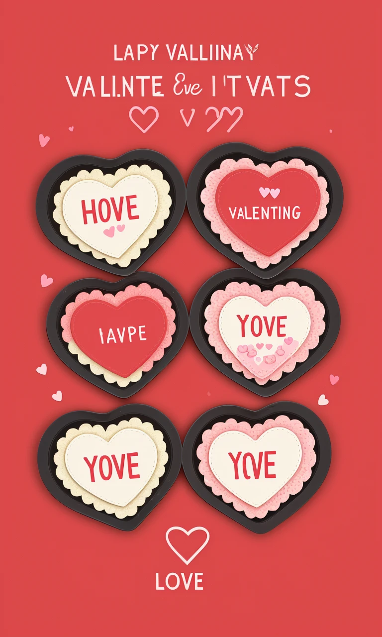 Vcards2024, valentine, simple background, love heart, cute, adorable, best quality