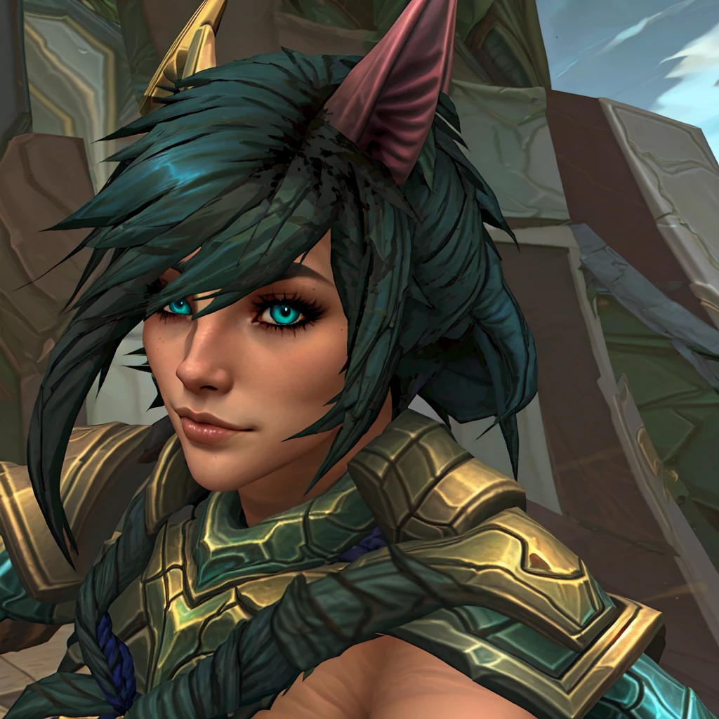 femnasus, 1girl, aqua eyes, <lora:femnasus4E:1>