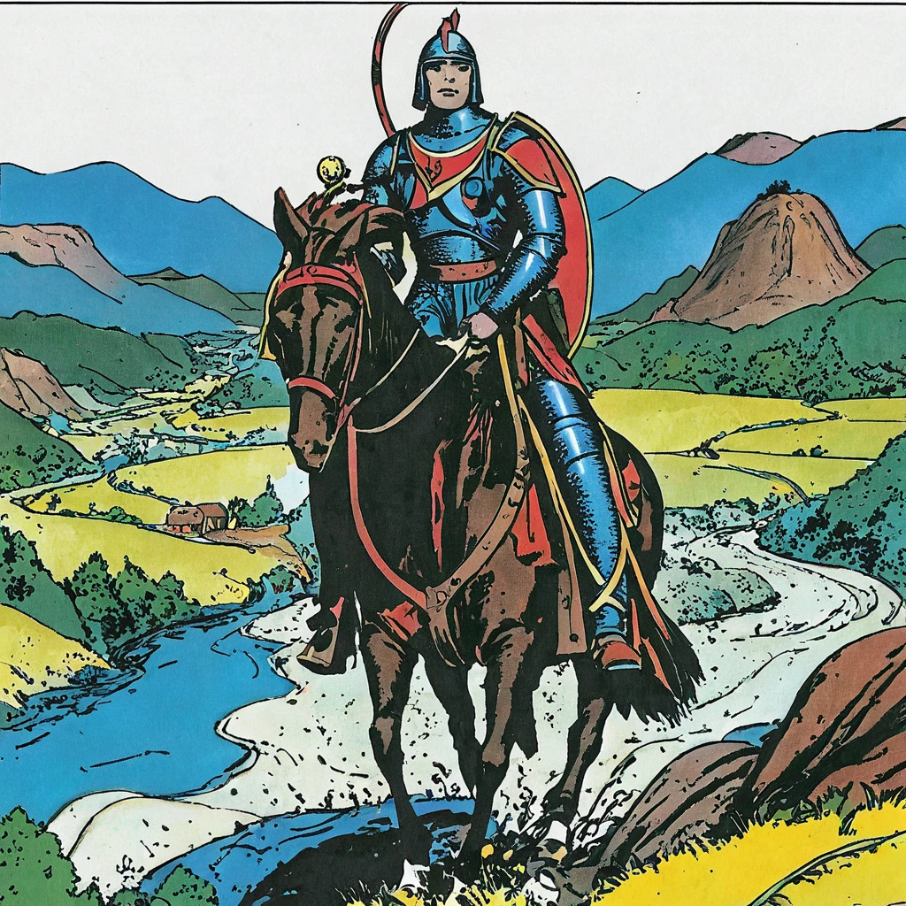 Joschek's Artstyles: Hal Foster (Prince Valiant Comcs) XL Hal Foster XL