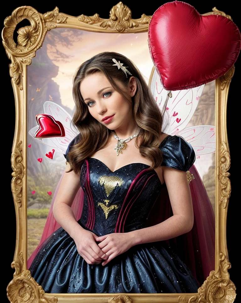 queen of hearts from the movie "Alice in Wonderland"