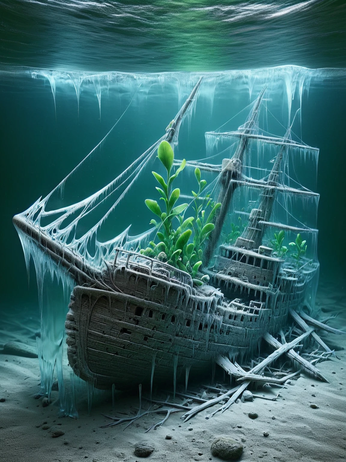 ais-sproutz submerged shipwreck <lora:Sprouting_Spring_SDXL:1>