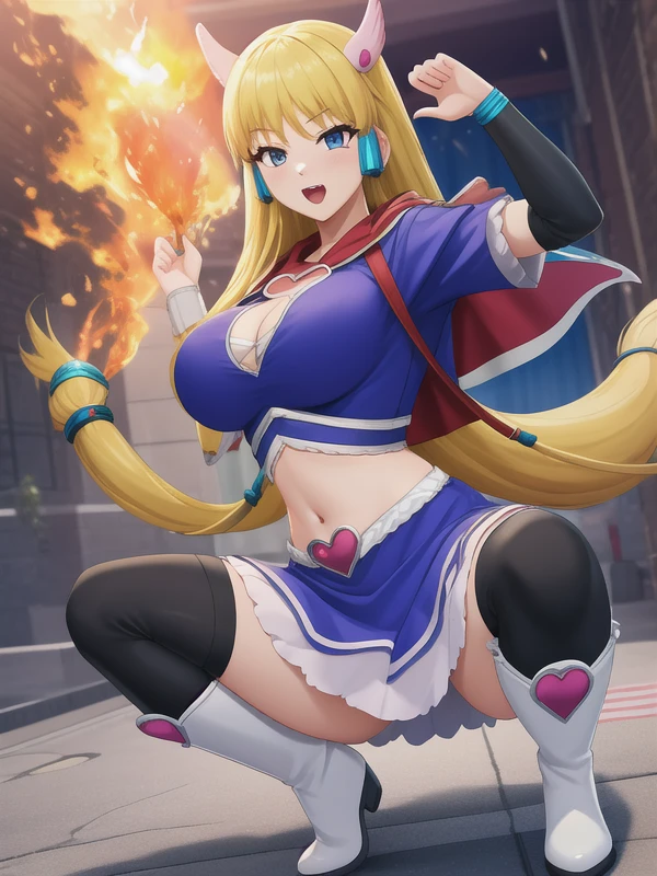 <lora:denbo_v1:1>denbo,1girl,black legwear, knee boots, white footwear,, (hyper extreme detailed),(masterpeace),(hyper extreme),(photorealistic:0.5),CG,colour, beautiful lighting,light from the front,official art,dark light,best quality,4k,8k, high quality, game cg,