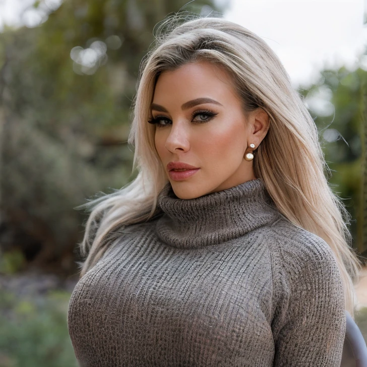 (masterpiece:1.2), (best quality,:1.2), 8k, HDR, ultra detailed, ((photorealistic)), perfect anatomy, professional light, cinematic lighting, fashion photography, ambient lighting,<lora:detail_slider_v4:2.5>, Robyn, <lora:Robyn-10:1>, middle-aged, a woman with earrings, dark makeup, (upper body shot), turtleneck pullover, epiCPhoto