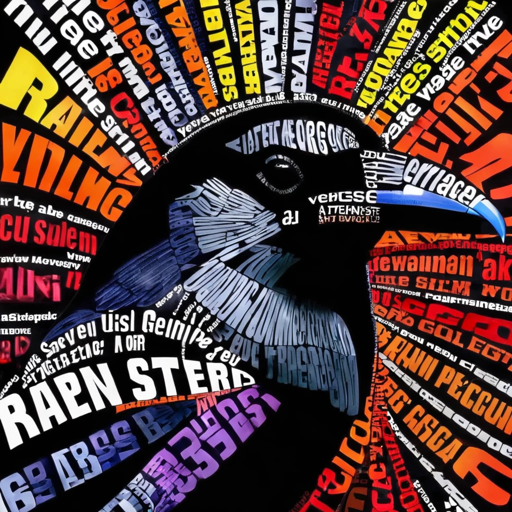 versotiste raven<lora:versotiste:1>