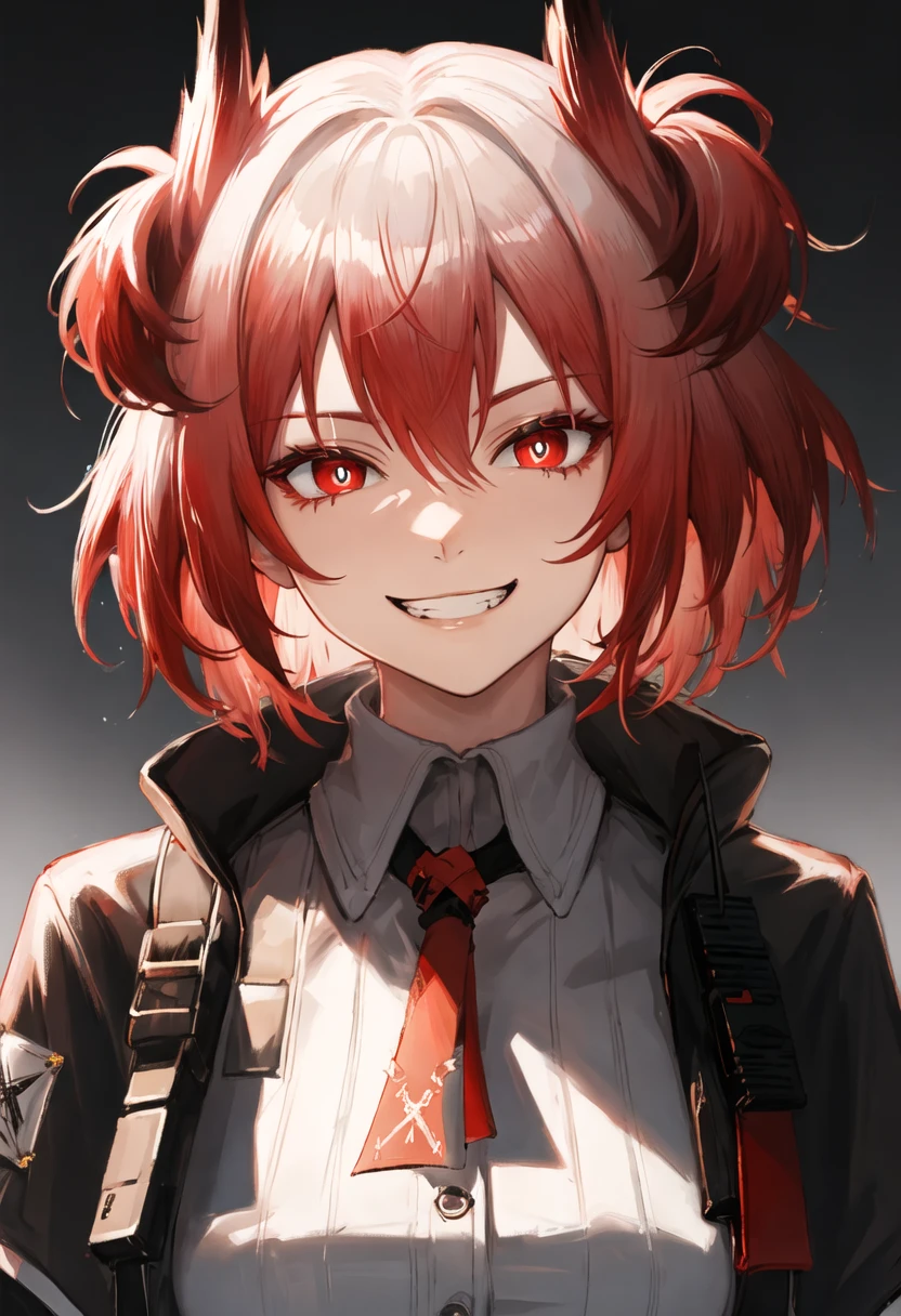 best quality, masterpiece, highres, solo, {fiammetta_arknights:0.90}, evil_grin, evil_smile, grin, portrait, looking at viewer