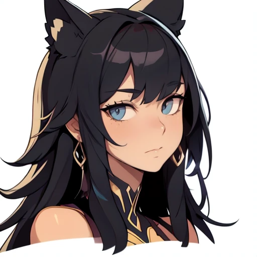 <lora:Anubis_MGE:1>, portrait