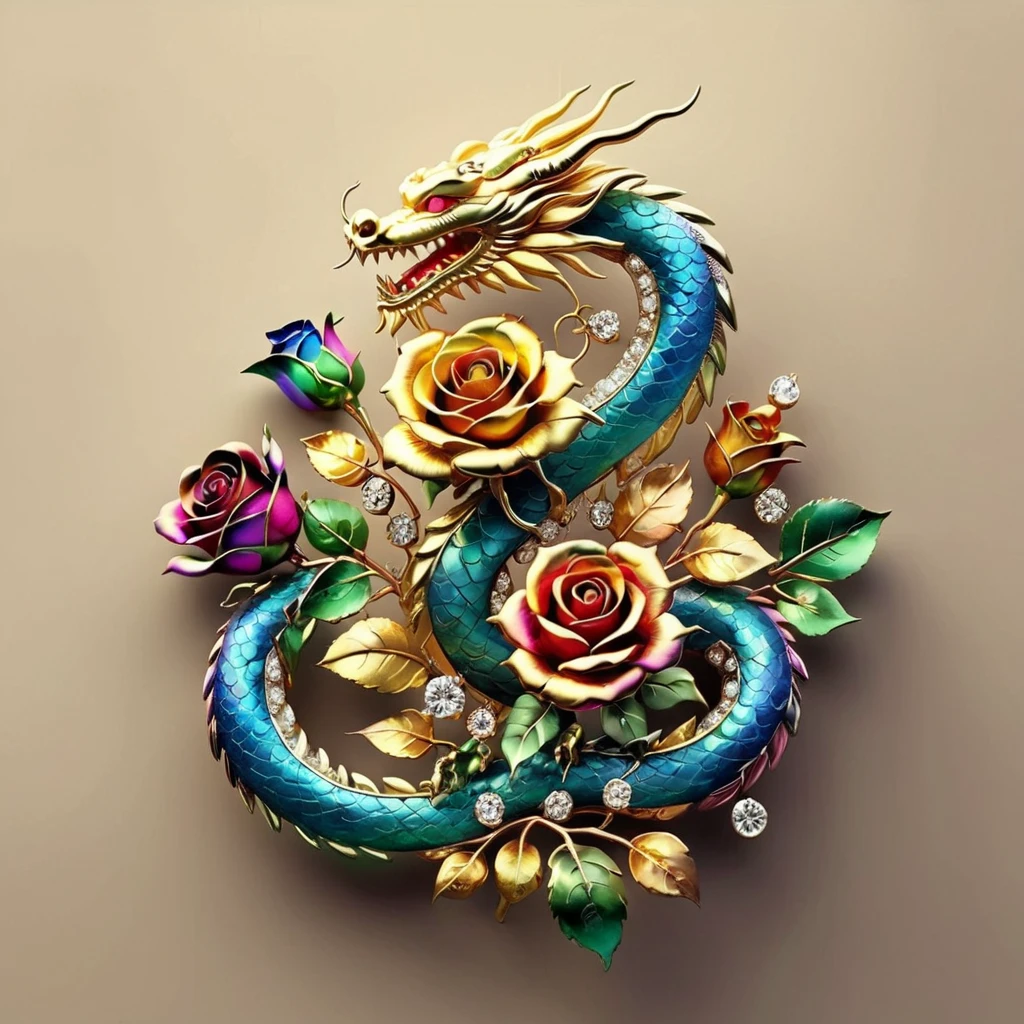 illustrious, Darling, kraken hatchling made of ral-bling and ral-glydch, dancing on leaves and flower petals, whimsical, intricate details, colorful, magical, realism, hyperrealistic,<lora:ral-bling-sdxl:0.8> <lora:ral-glydch-sdxl:0.8>