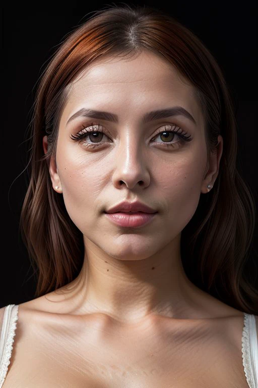 Merger_jule_garshine,
(headshot:1.2) portrait on a (plain black background:1.2), (headshot:1.2), (face focus:1.1), (facing the camera:1.2), Head in the centre, (eye contact:1.3), (intense stare:1.1), mouth open, (facing straightforward:1.2), (forward facing:1.1), Head, face, Head focus, Head tilted down, looking slightly up at the camera,
bokeh, f1.4, 40mm, photorealistic, raw, 8k, textured skin, skin pores, intricate details <lora:epi_noiseoffset2:1>, epiCRealism <lora:detail_slider_v4:0.8>