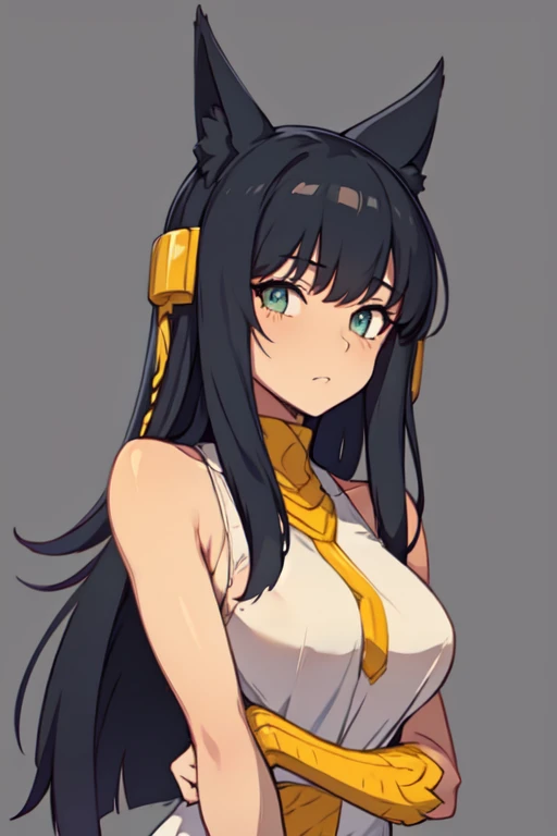 <lora:Anubis_MGE:1>, solo, upper body