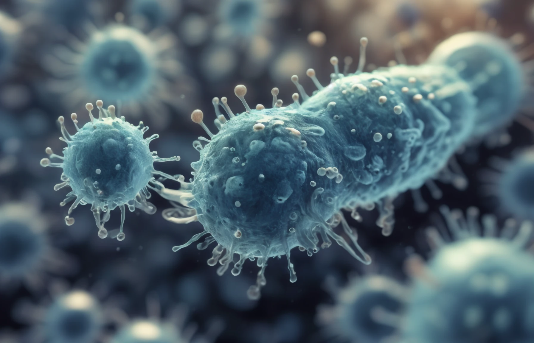 a close up cinematic shot of a paramecium, isometric cinematography